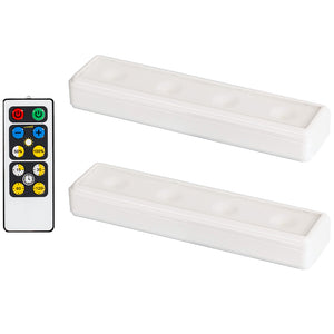 LED UNDER CABINET LIGHT 2 PACK WITH REMOTE